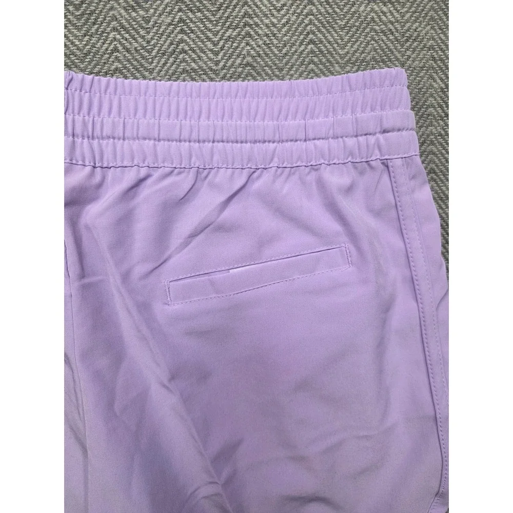 Raya Sun Womens Purple Dolphin Hem Athletic Running Shorts Size S Small Lavender - Picture 11 of 11